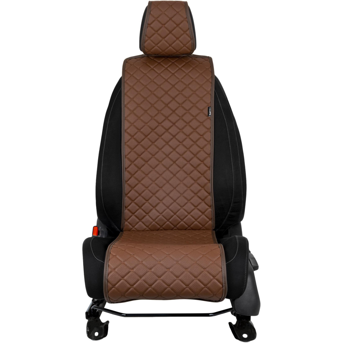 EVAtech ECO Basic Seat Cover, 1 pcs - brown / brown edges / brown stitches EVAtech ECO Basic Seat Cover, 1 pcs - brown / brown edges / brown stitches