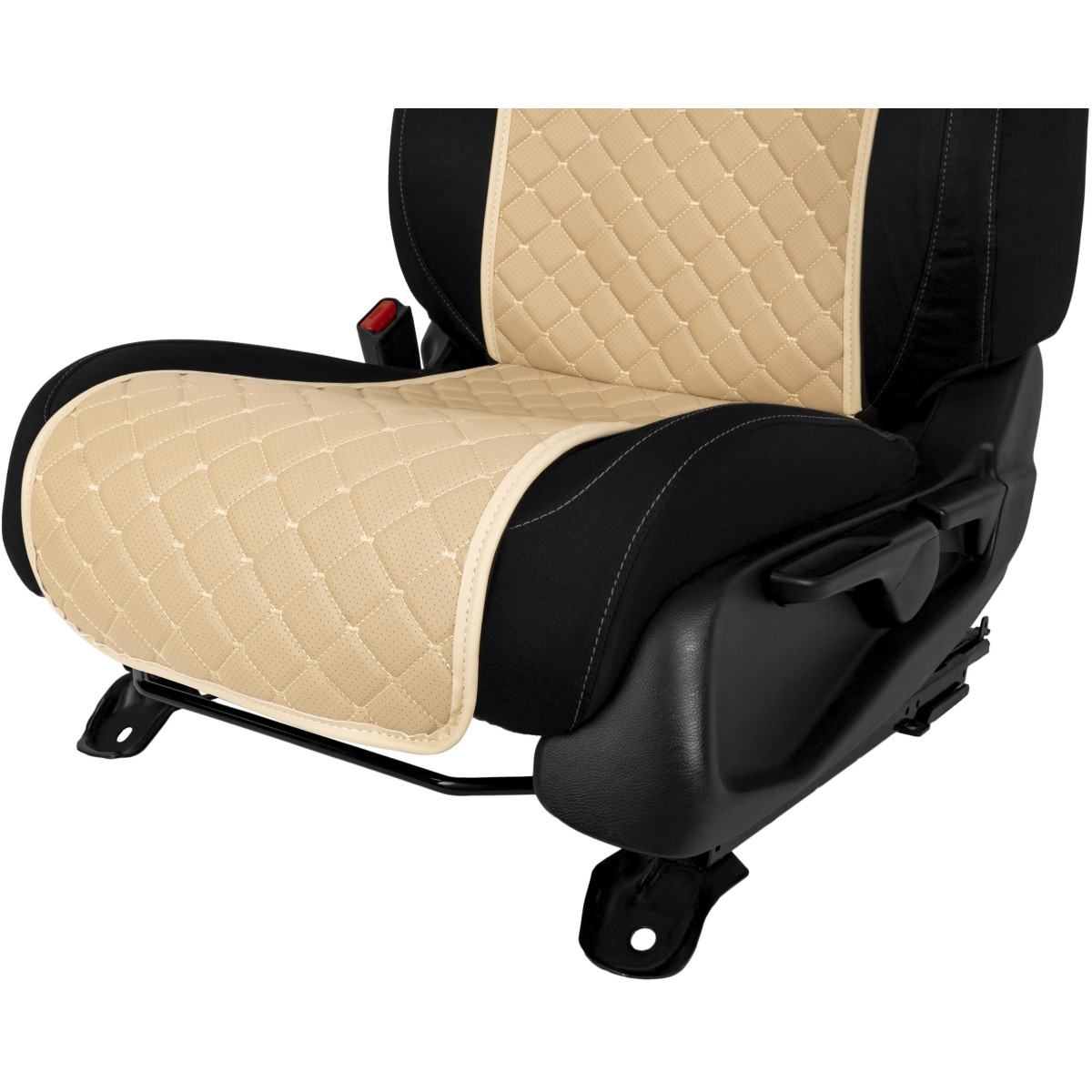 EVAtech ECO Basic Seat Cover, 1 pcs - beige / beige edges / beige stitches EVAtech ECO Basic Seat Cover, 1 pcs - beige / beige edges / beige stitches