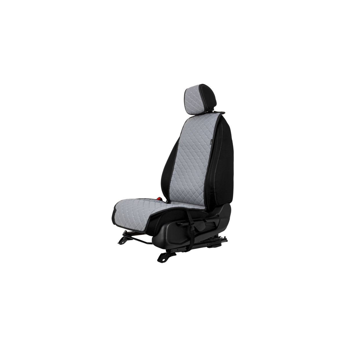 EVAtech ECO Standard Seat Cover, 1 pcs - grey / black edges / gray stitches EVAtech ECO Standard Seat Cover, 1 pcs - grey / black edges / gray stitches