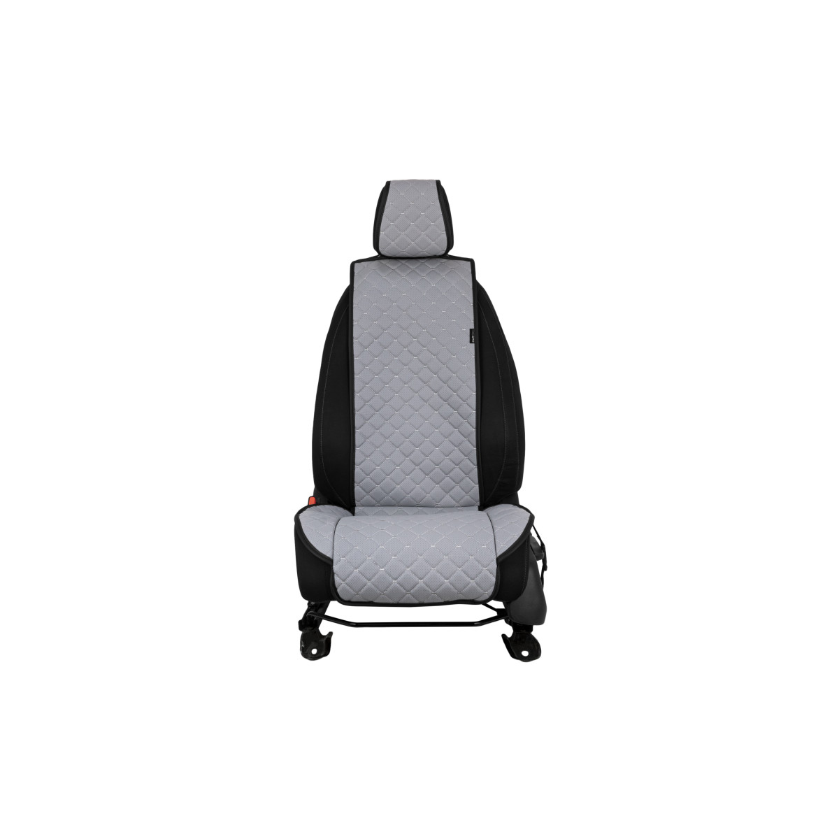 EVAtech ECO Standard Seat Cover, 1 pcs - grey / black edges / gray stitches EVAtech ECO Standard Seat Cover, 1 pcs - grey / black edges / gray stitches
