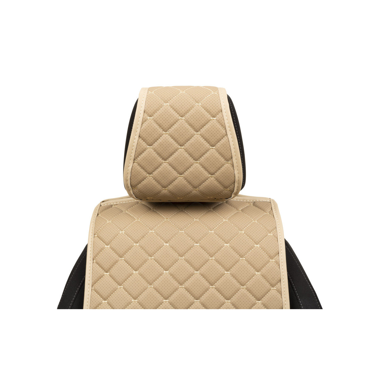 EVAtech ECO Standard Seat Cover, 1 pcs - beige / beige edges / beige stitches