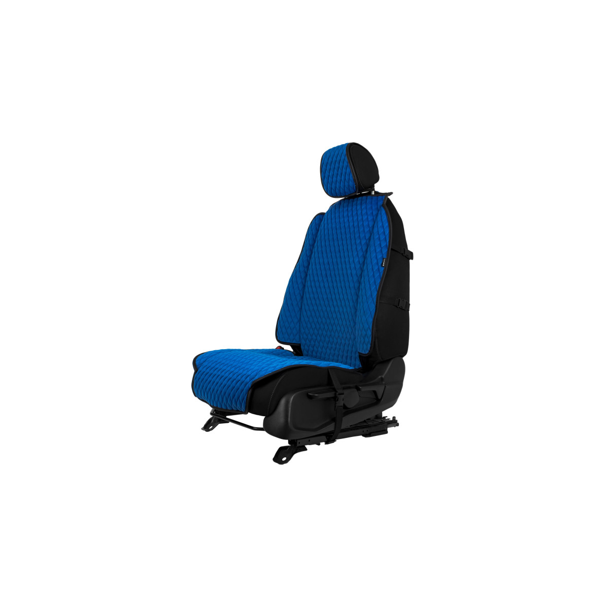 EVAtech Max Seat Cover, 1 pcs - blue / black edges / blue stitches EVAtech Max Seat Cover, 1 pcs - blue / black edges / blue stitches