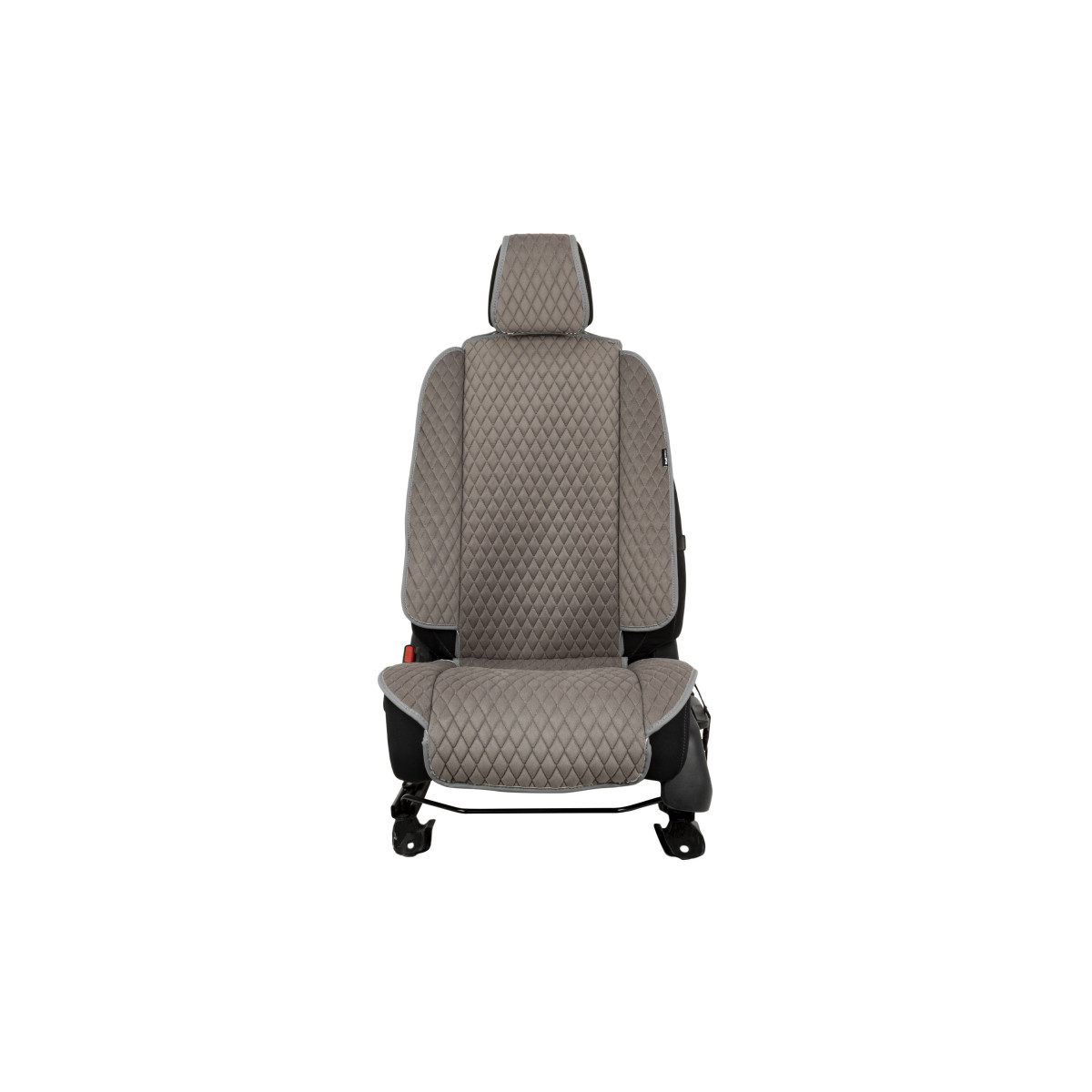 EVAtech Max Seat Cover, 1 pcs - grey / gray edges / gray stitches EVAtech Max Seat Cover, 1 pcs - grey / gray edges / gray stitches