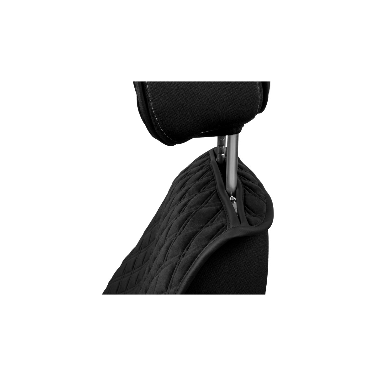 EVAtech PRO Seat Cover, 1 pcs - black / black edges / black stitches