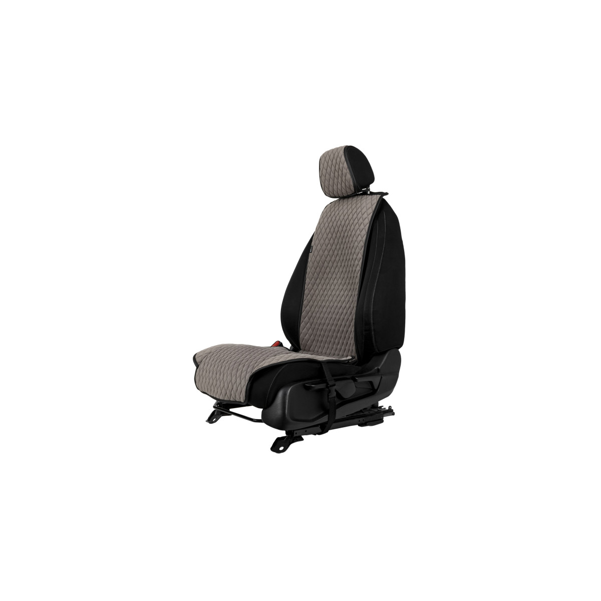 EVAtech Standard Seat Cover, 1 pcs - grey / black edges / gray stitches EVAtech Standard Seat Cover, 1 pcs - grey / black edges / gray stitches