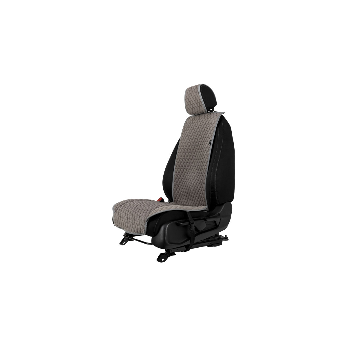 EVAtech Standard Seat Cover, 1 pcs - grey / gray edges / gray stitches EVAtech Standard Seat Cover, 1 pcs - grey / gray edges / gray stitches