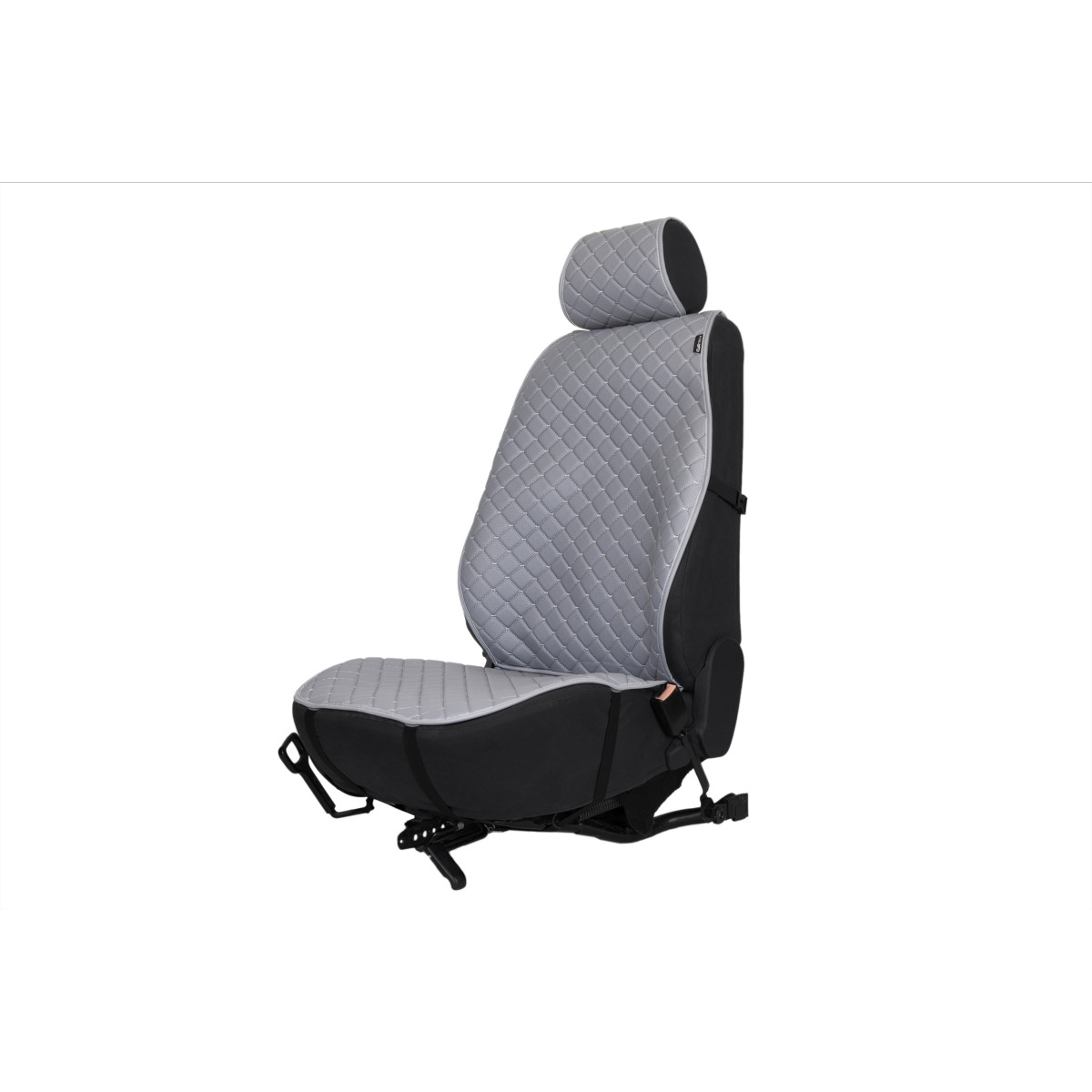 EVAtech ECO PRO Car Seat Covers, 3 pcs - grey / gray edges / gray stitches