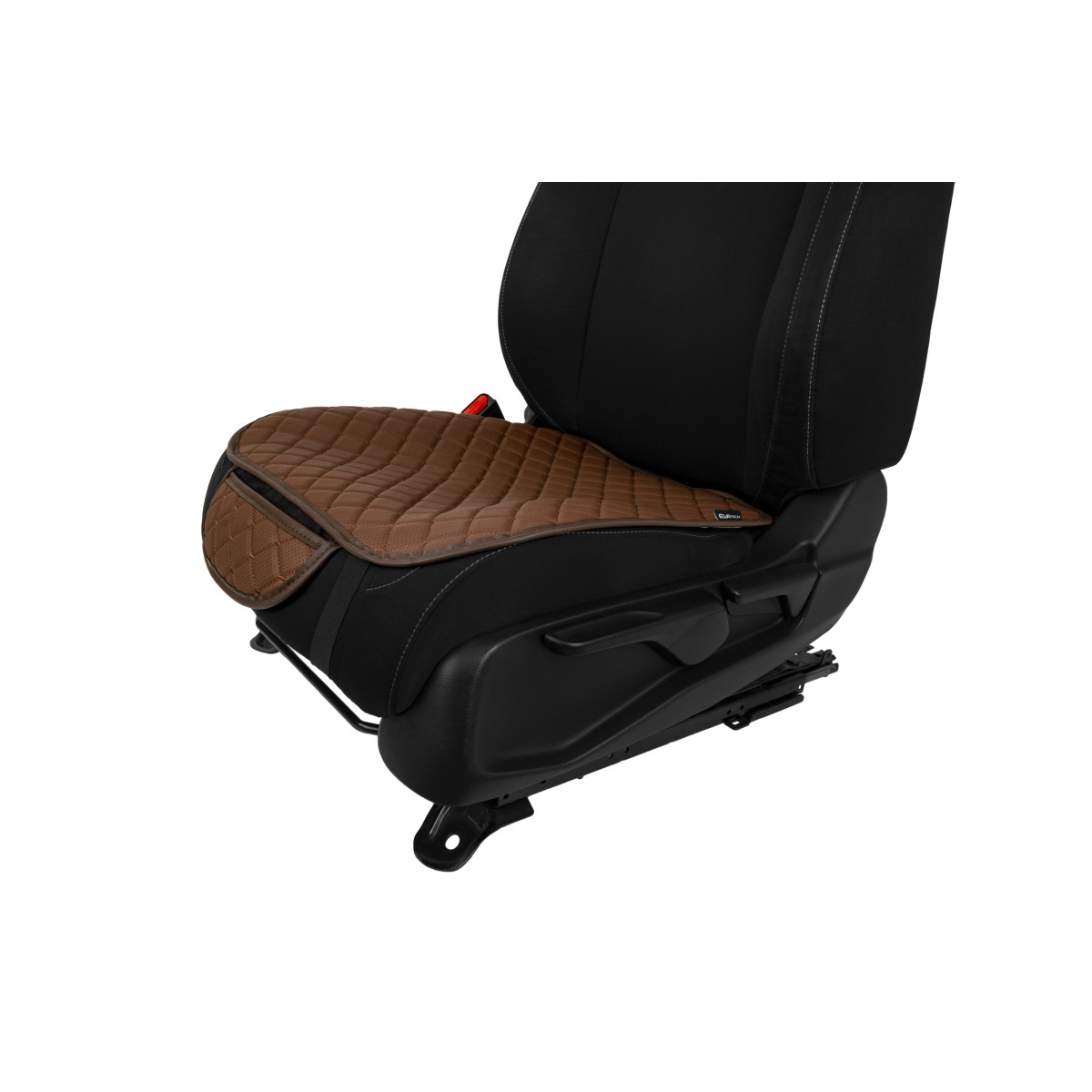 EVAtech ECO Seat Cushion Covers, 2 pcs - brown / brown edges / brown stitches