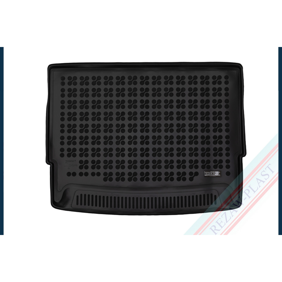 Rubber trunk mat Renault Austral E-Tech Full Hybrid (HEV) from 2022 (one-level boot, su standartinio dydžio atsarginiu ratu)