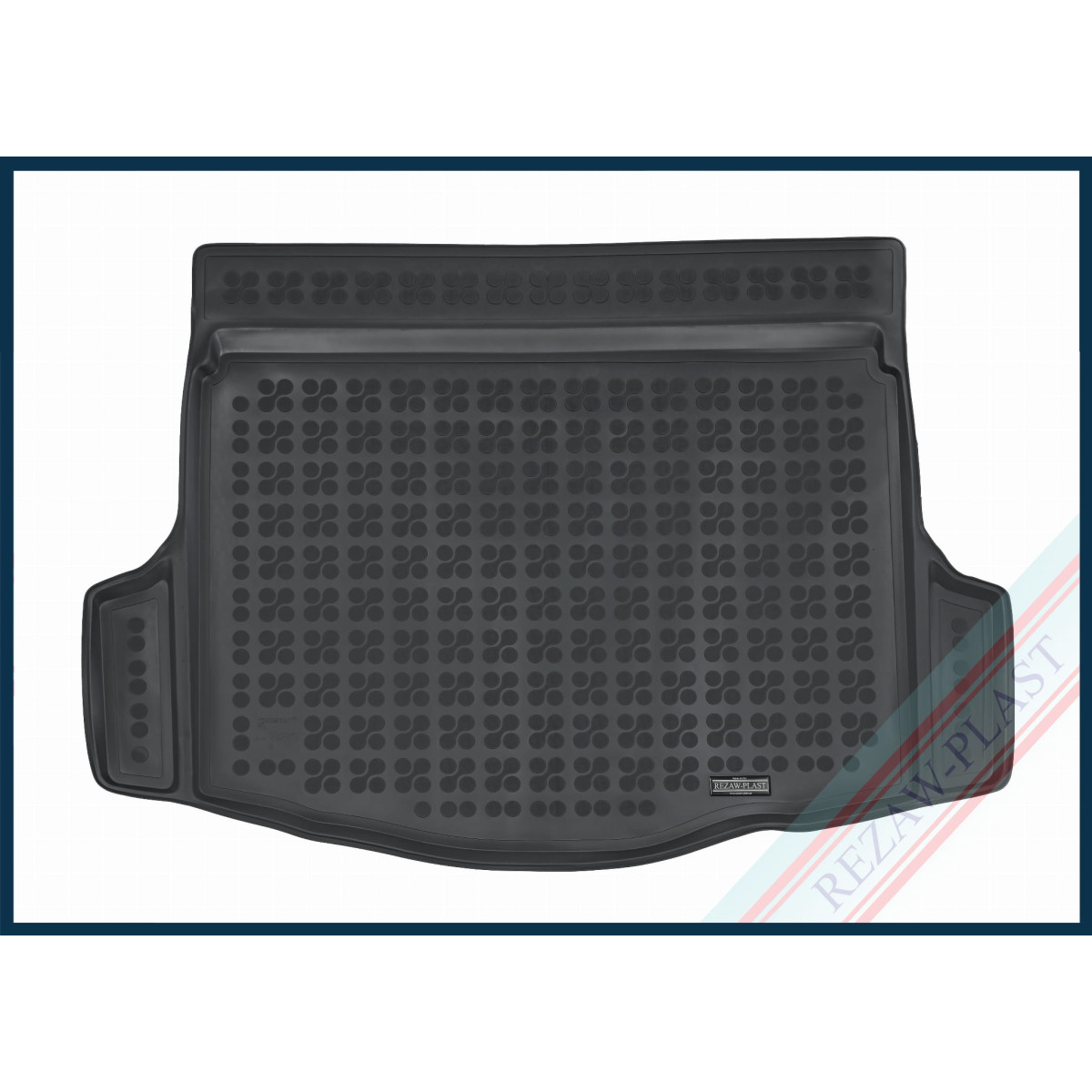 Rubber trunk mat SsangYong Tivoli Grand from 2023 (bottom part) Rubber trunk mat SsangYong Tivoli Grand from 2023 (bottom part)