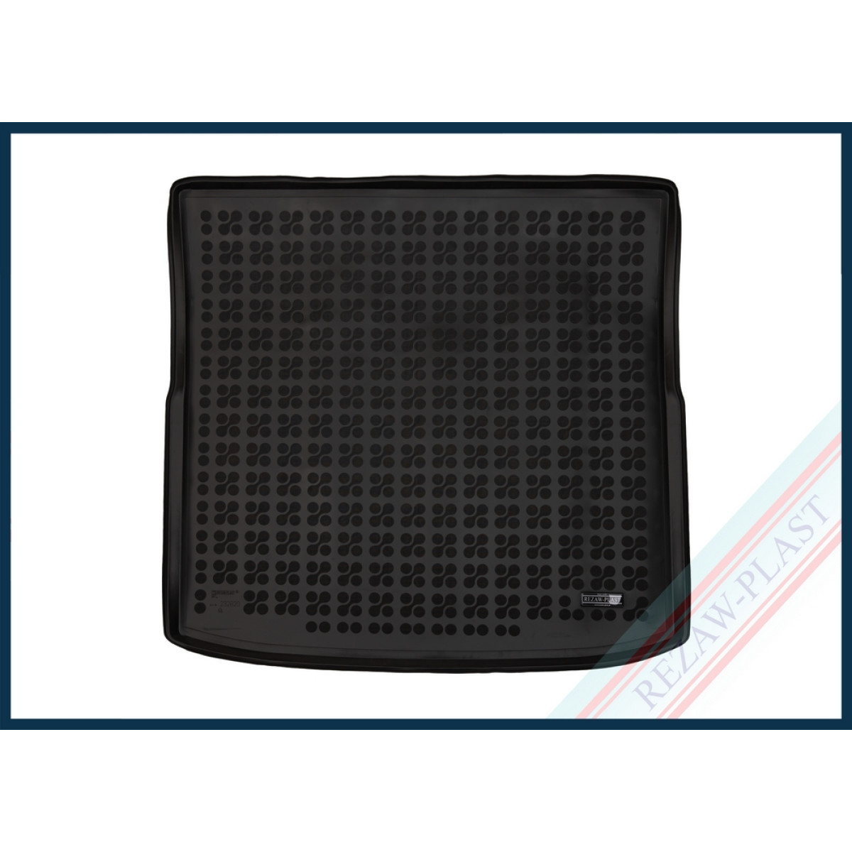 Rubber trunk mat KGM Actyon from 2024 (upper part, version with organizer under the floor of the trunk)