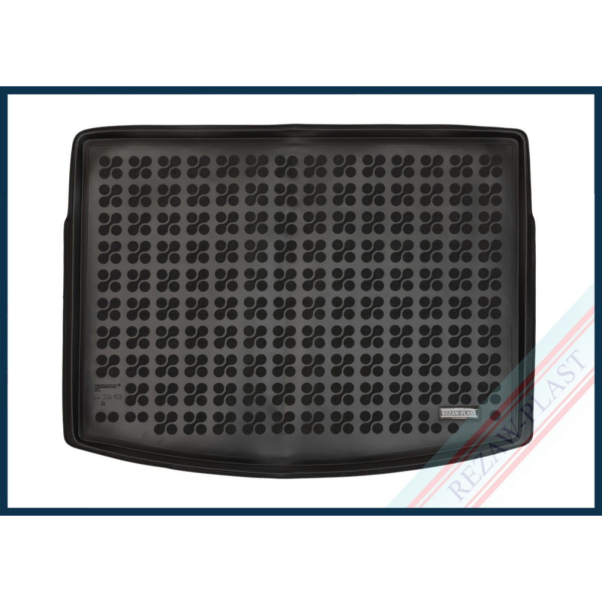 Rubber trunk mat Cupra Leon Hatchback, facelift from 2024 (upper part)