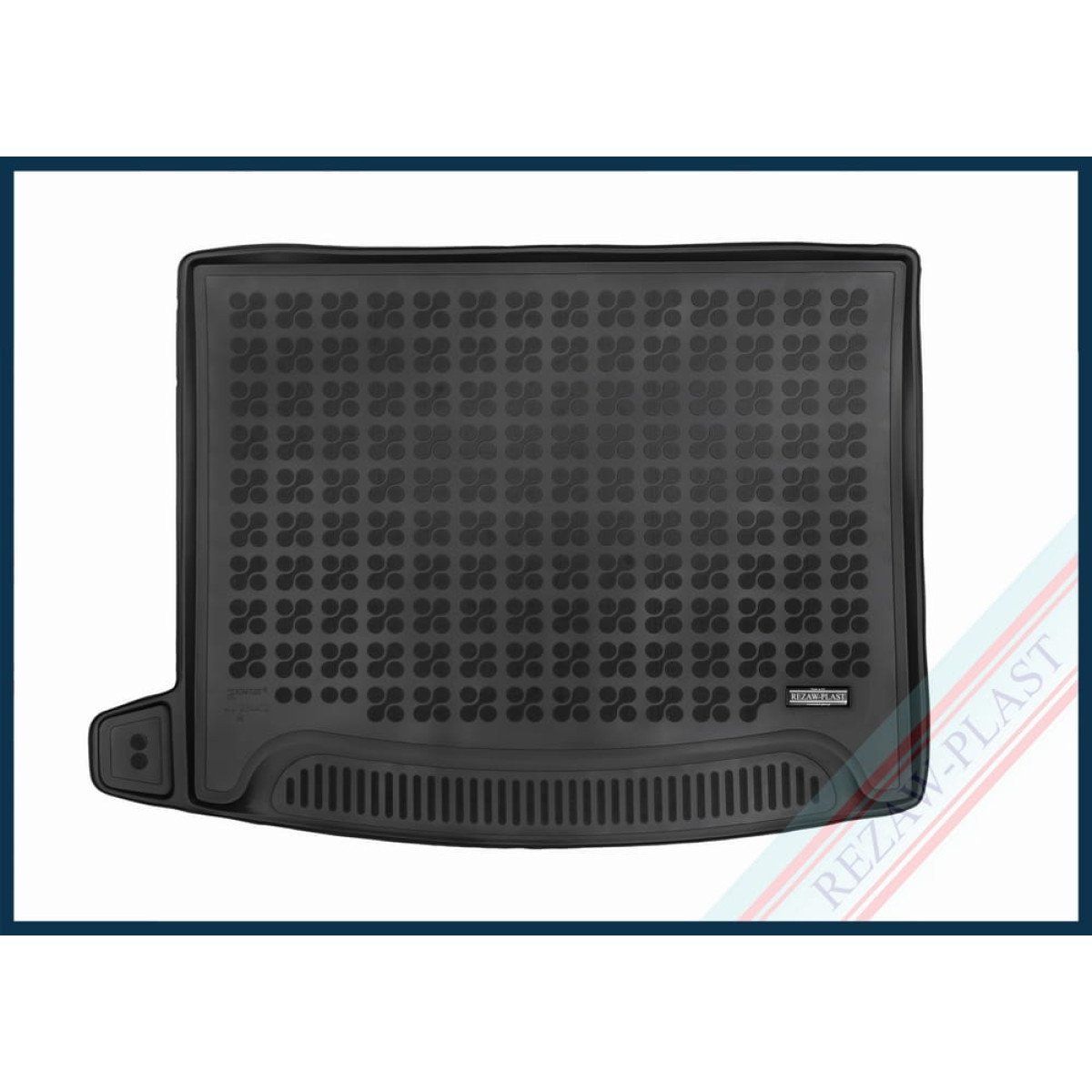 Rubber trunk mat MG HS 2018-2024 (one-level boot) Rubber trunk mat MG HS 2018-2024 (one-level boot)