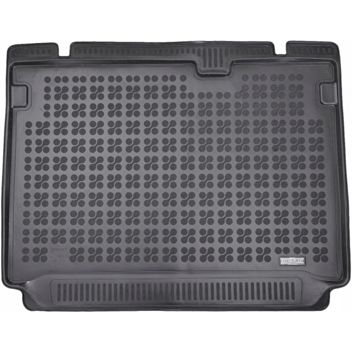 Rubber trunk mat Mercedes-Benz T-Class W420 L1, FWD from 2022 (one-level boot, 5 places)
