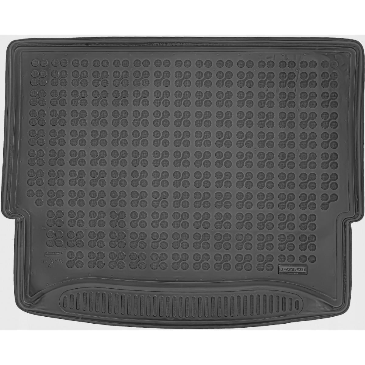 Rubber trunk mat Nissan X-Trail IV T33 e-Power from 2022 (5 places, version su įrankių dėže)