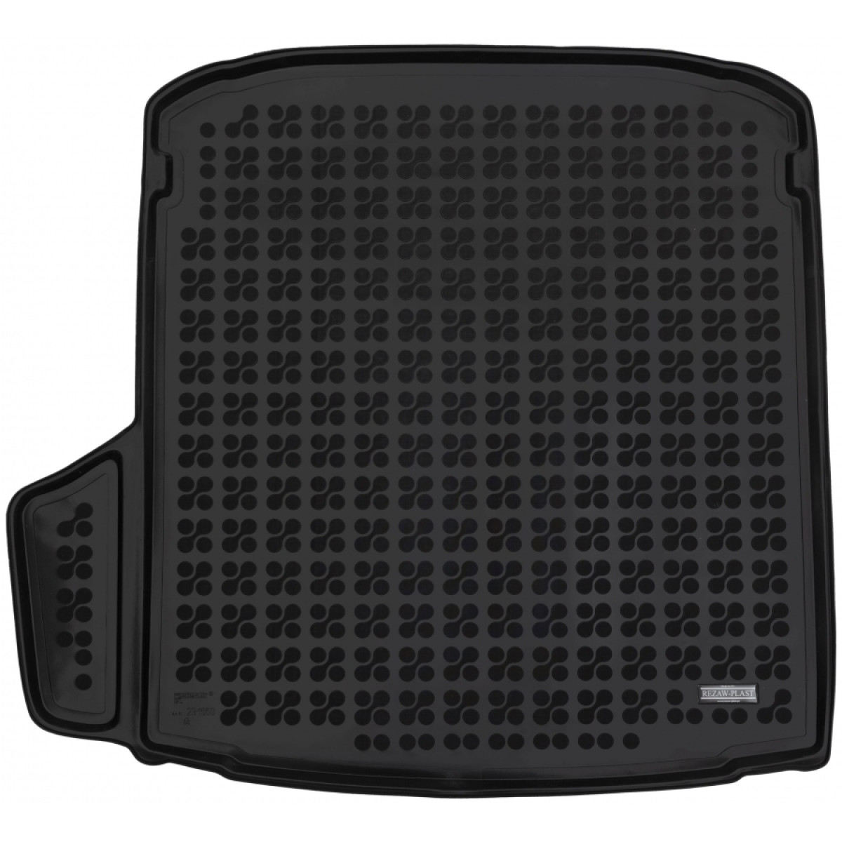 Rubber trunk mat Skoda Superb IV Liftback, 4x4 (AWD) from 2024 (one-level boot)
