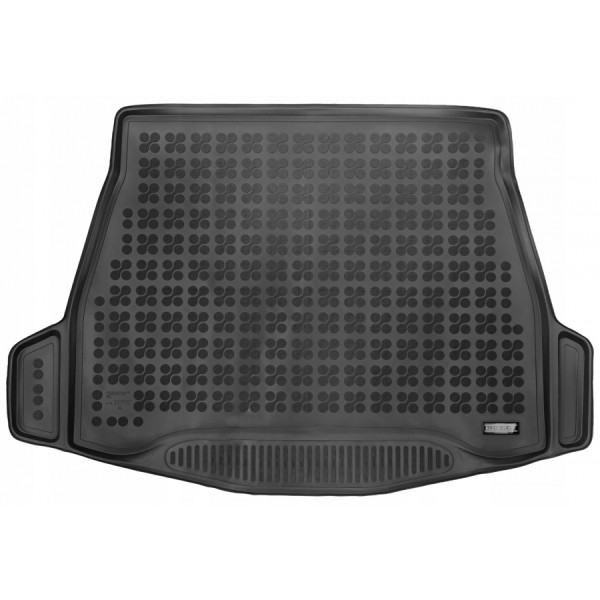 Rubber trunk mat Toyota bZ4X Electric version from 2022 (upper part, with heat pump, with repair kit)