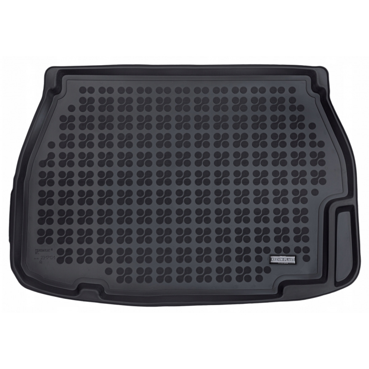 Rubber trunk mat Toyota C-HR II Hybrid (HEV), Plug-in Hybrid (PHEV) from 2023 (bottom part, version with the battery in the trunk, flat floor)