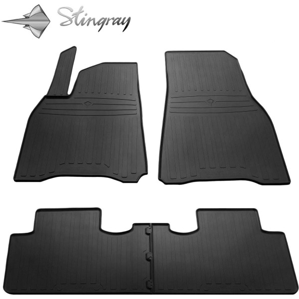 Rubber mats TESLA Model Y from 2020 4 pcs (revised mount) / 1050064