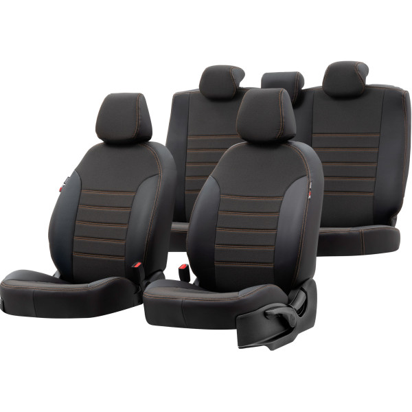 Paris seat covers (eco leather, textile) Nissan X-trail III
