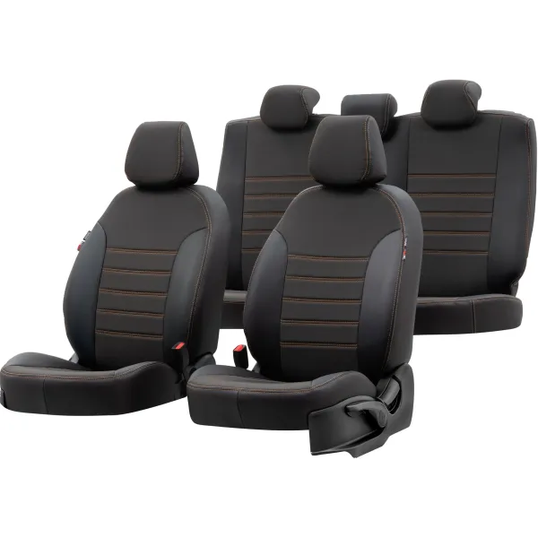 Paris seat covers (eco leather, textile) Ford Focus III 2011-2018