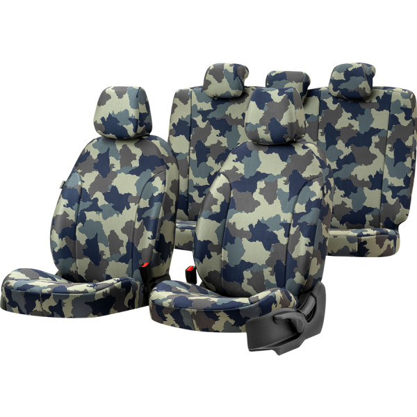 Safari seat covers (textile) Nissan X-trail III