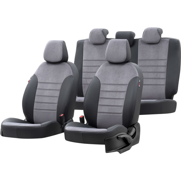 London seat covers (eco leather, textile) BMW 3 E46
