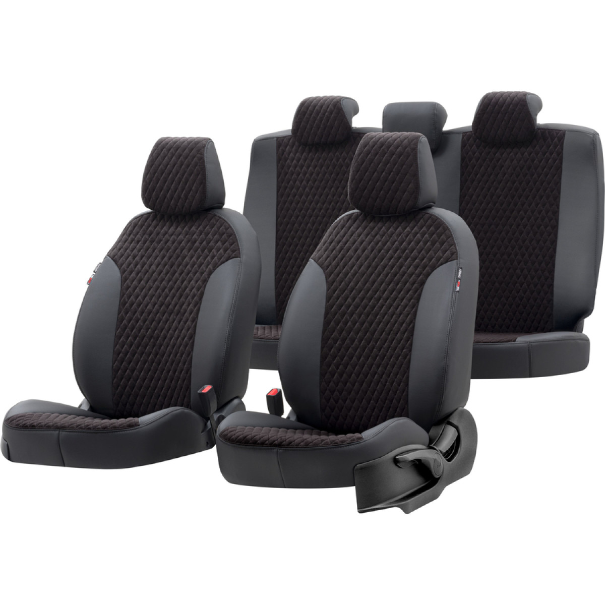 Amsterdam seat covers (eco leather, textile) Opel Grandland X