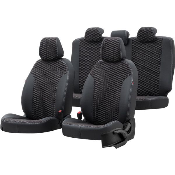 Tokyo seat covers (eco leather, textile) Nissan X-trail III
