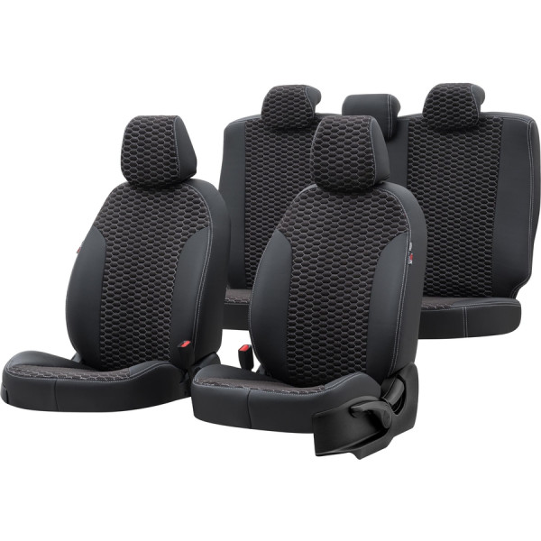 Tokyo seat covers (eco leather, textile) Citroen C3 Aircross 2017-2022