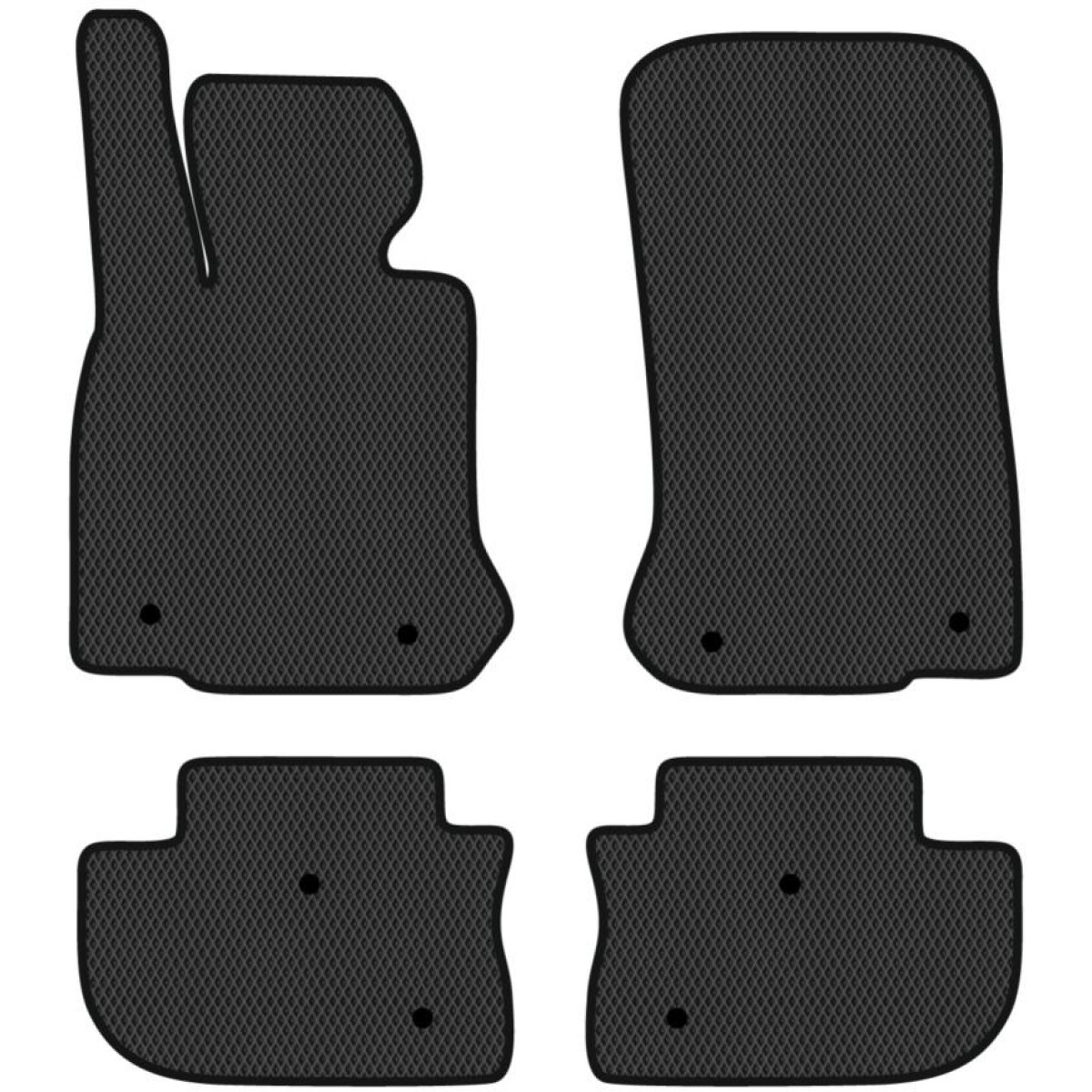 Polymer EVA mats BMW 6 F06 Gran Coupe 2011-2018