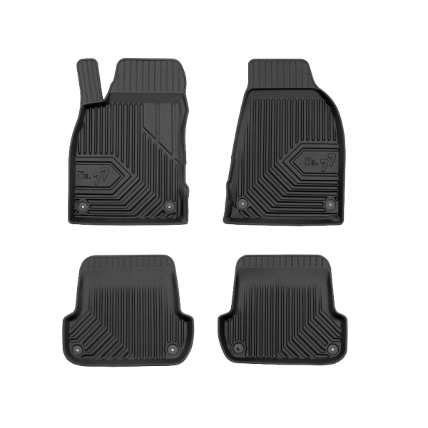 Rubber mats No.77 Audi A4 B6 2001-2006