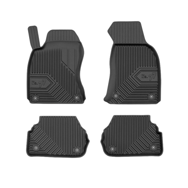 Rubber mats No.77 Audi A6 C5 1999-2005 (Allroad)