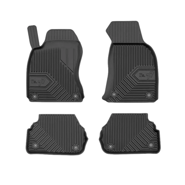 Rubber mats No.77 Audi A6 C5 1999-2005 (Allroad)