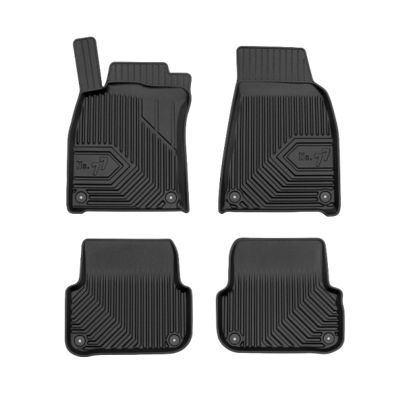 Rubber mats No.77 Audi A6 C6 2004-2006