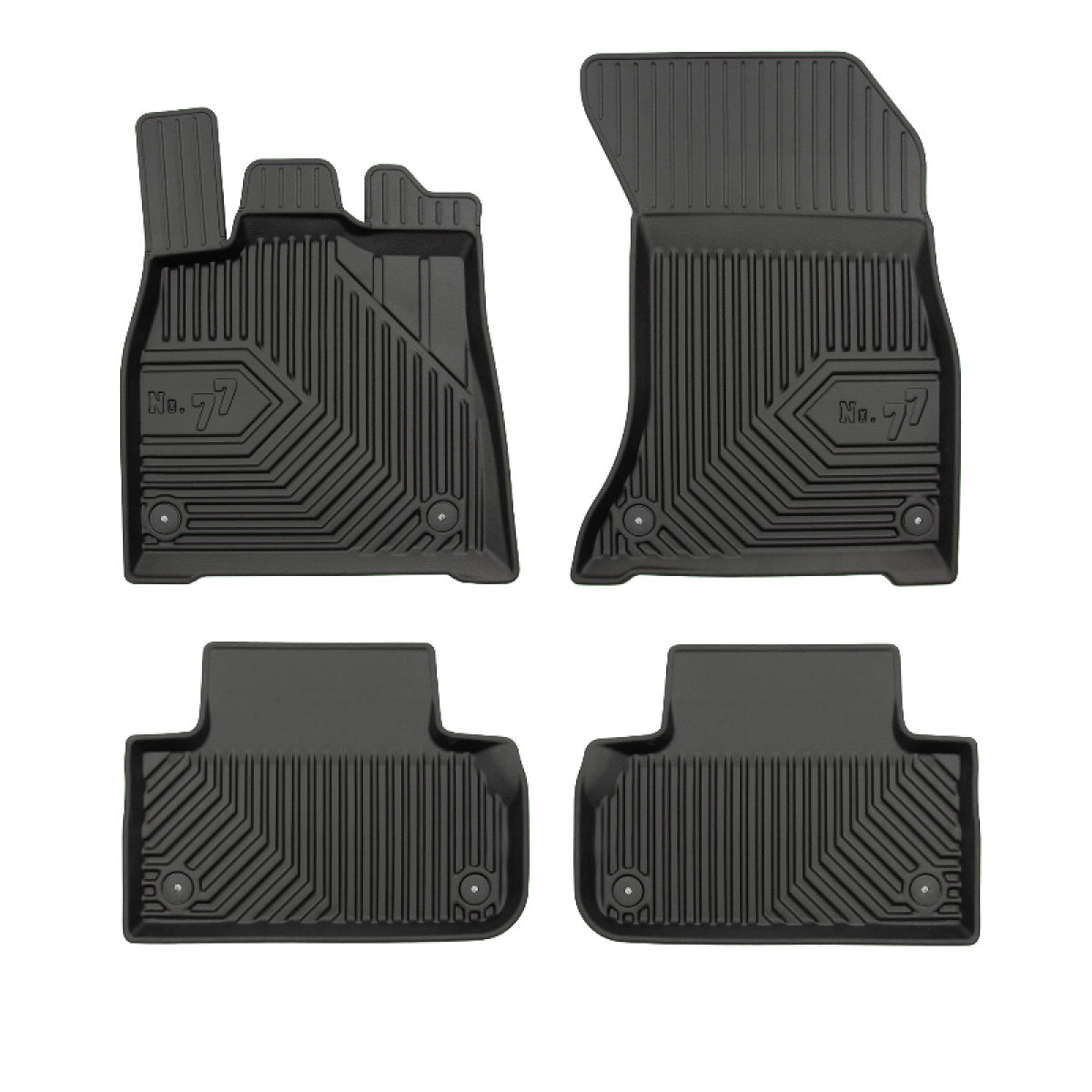 Rubber mats No.77 Audi Q5 II 2017-2025