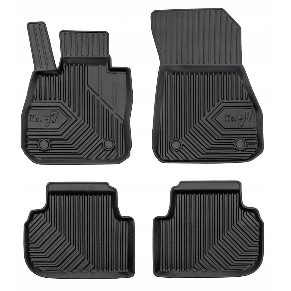 Rubber mats No.77 BMW 2 F44 Gran Coupe, except Electric from 2019