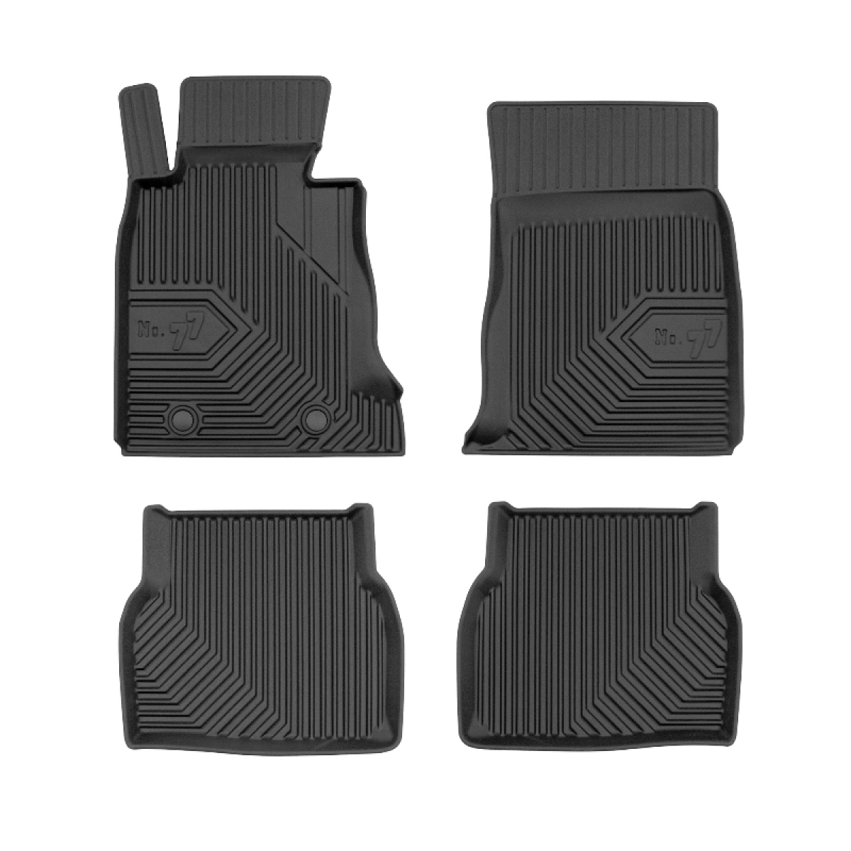 Rubber mats No.77 BMW 5 E41 1995-2003