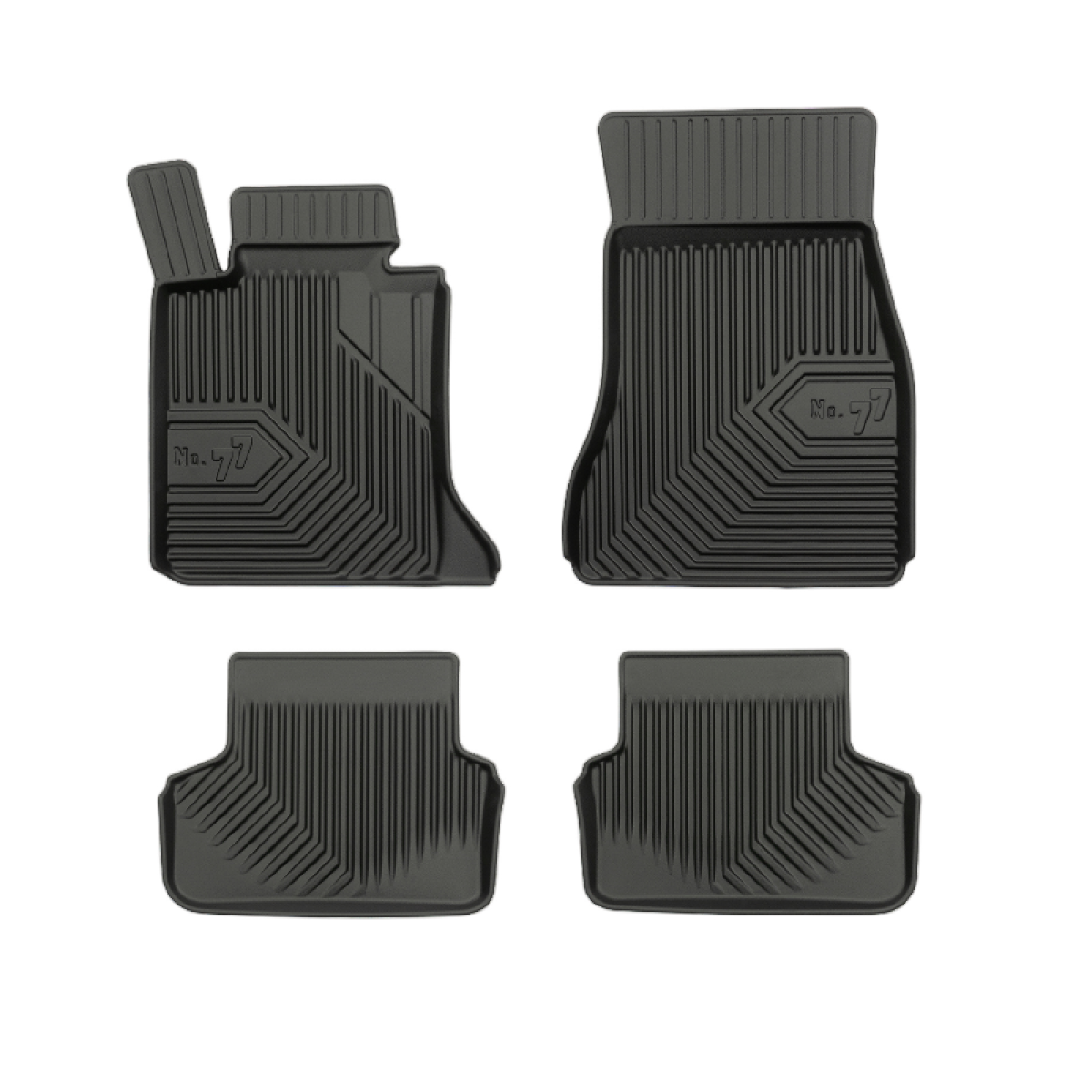 Rubber mats No.77 BMW 5 G30 2016-2024