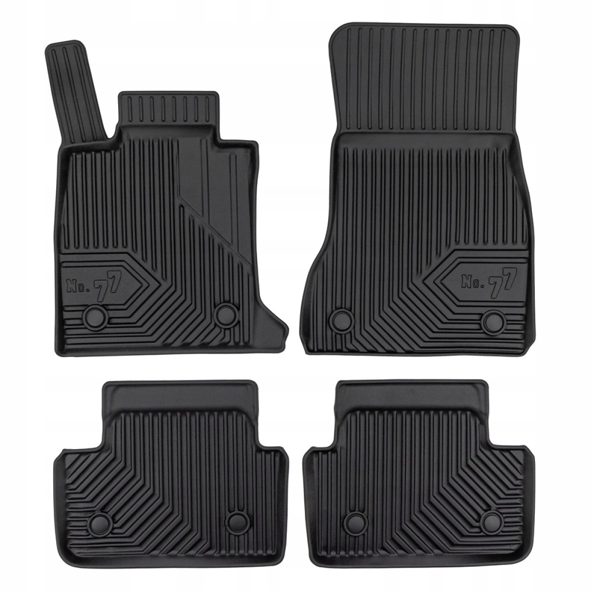Rubber mats No.77 BMW 5 G60 Sedan from 2023