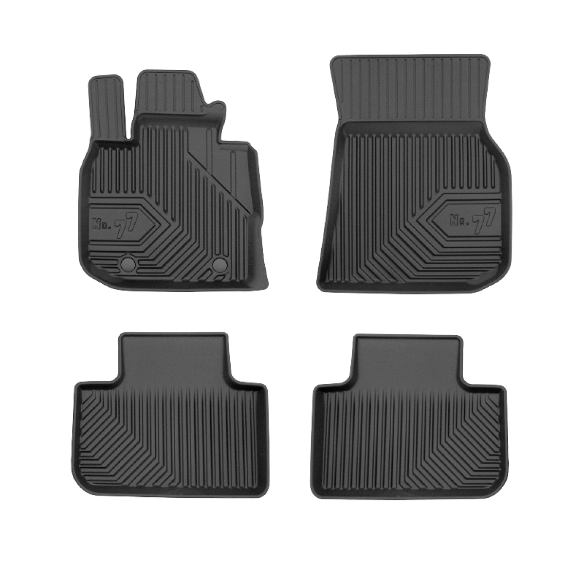 Rubber mats No.77 BMW X3 G01 2018-2024