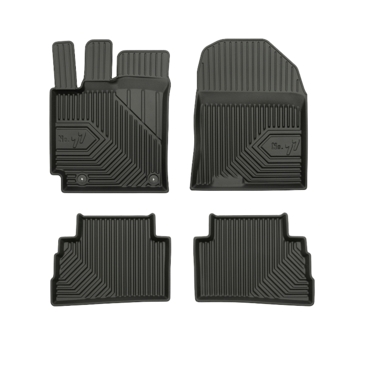 Rubber mats No.77 Hyundai Kona 2017-2023