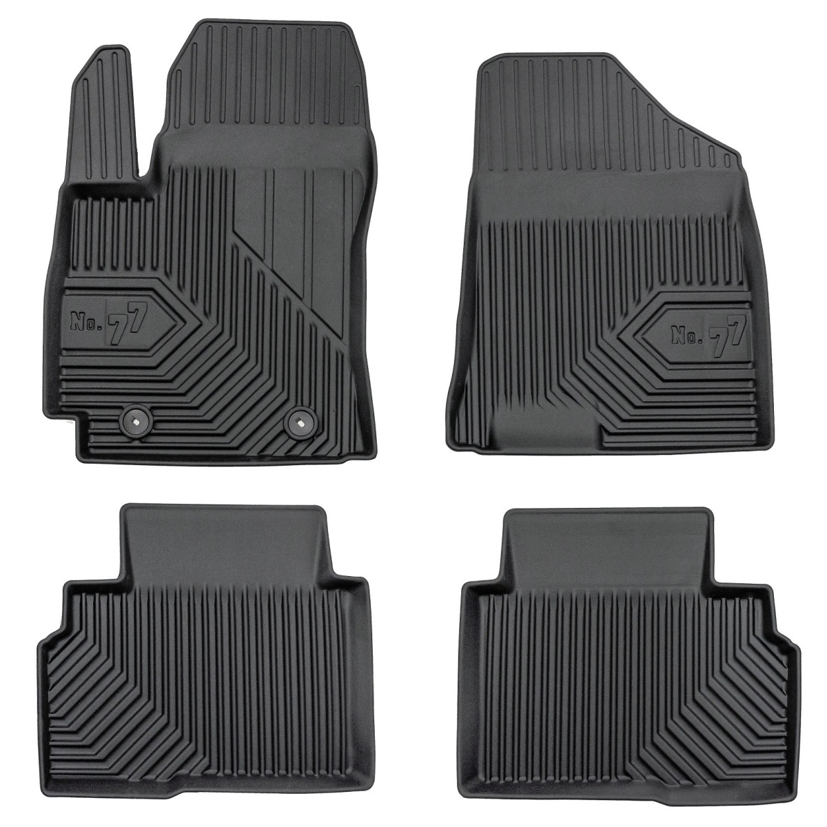 Rubber mats No.77 Hyundai Kona II Crossover from 2022