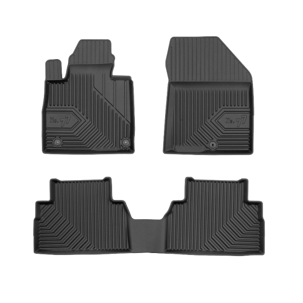 Rubber mats No.77 Hyundai Santa Fe IV from 2018