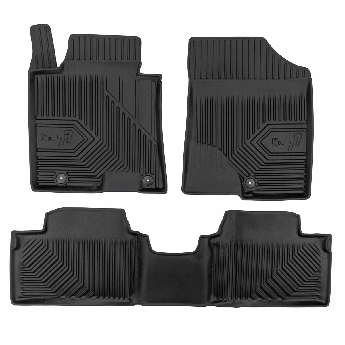 Rubber mats No.77 Kia Ceed II 2012-2018