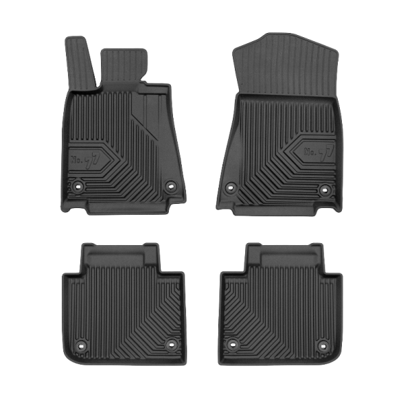 Rubber mats No.77 Lexus GS IV from 2011