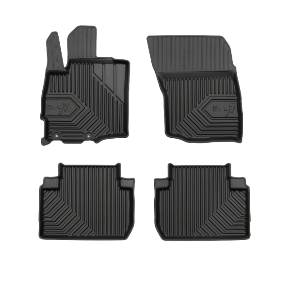 Rubber mats No.77 Mitsubishi Outlander III 2013-2021