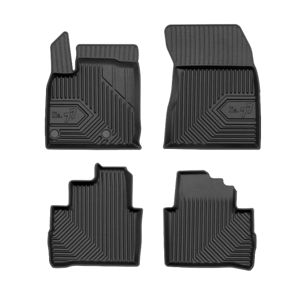 Rubber mats No.77 Nissan Qashqai III from 2021
