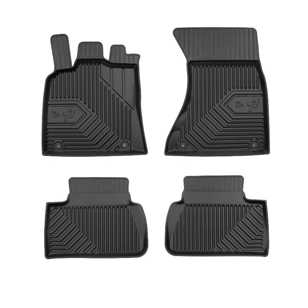 Rubber mats No.77 Porsche Macan I 2014-2024