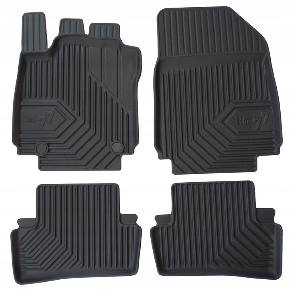 Rubber mats No.77 Renault Clio IV 2012-2020